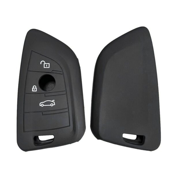 BMW CAS 4 button F series silicone key cover black kampala juba