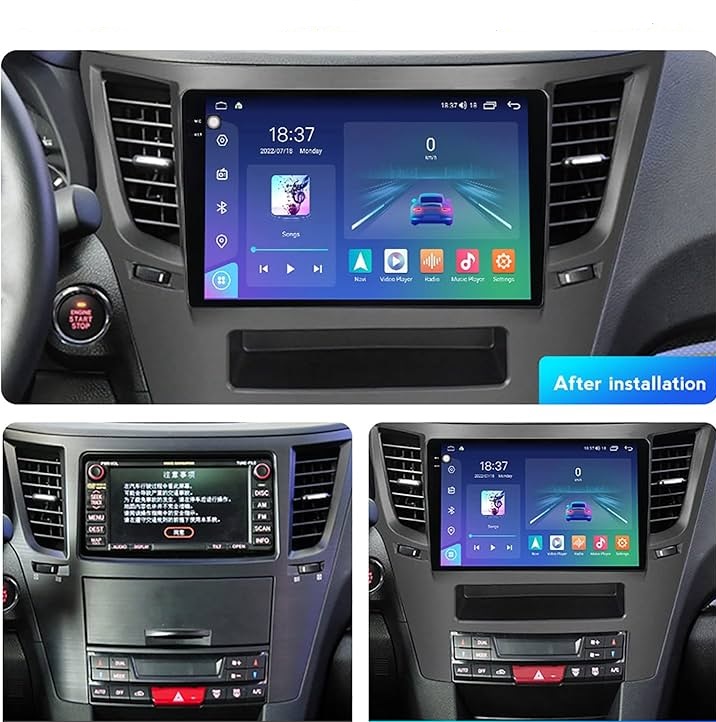 For SUBARU 2010-2016 LEGACY OUTBACK 9INCH Car Radio Android
