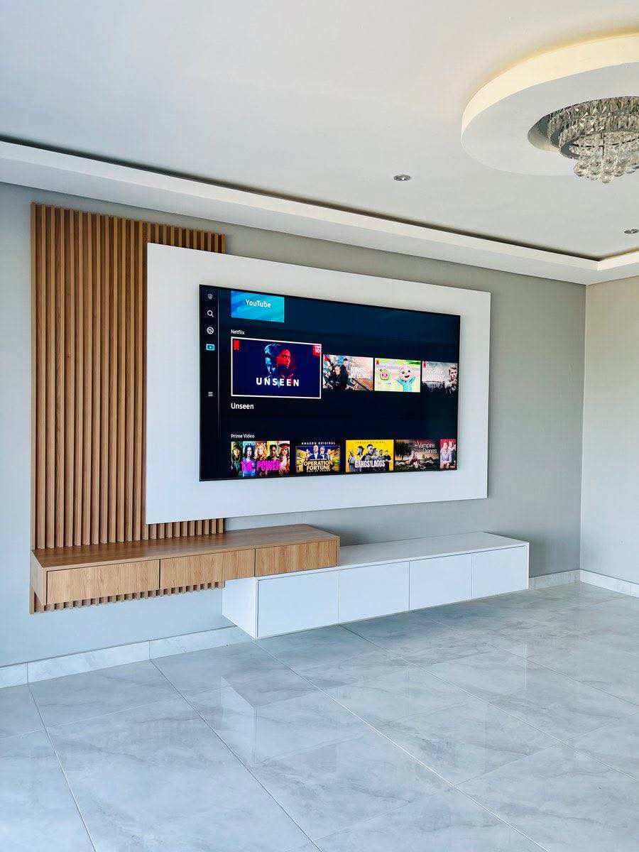 The price range for TV units can vary widely depending on factors such as the materials used, the size, design, brand, and any additional features such as built-in lighting or storage options. price range 800k-3.5m