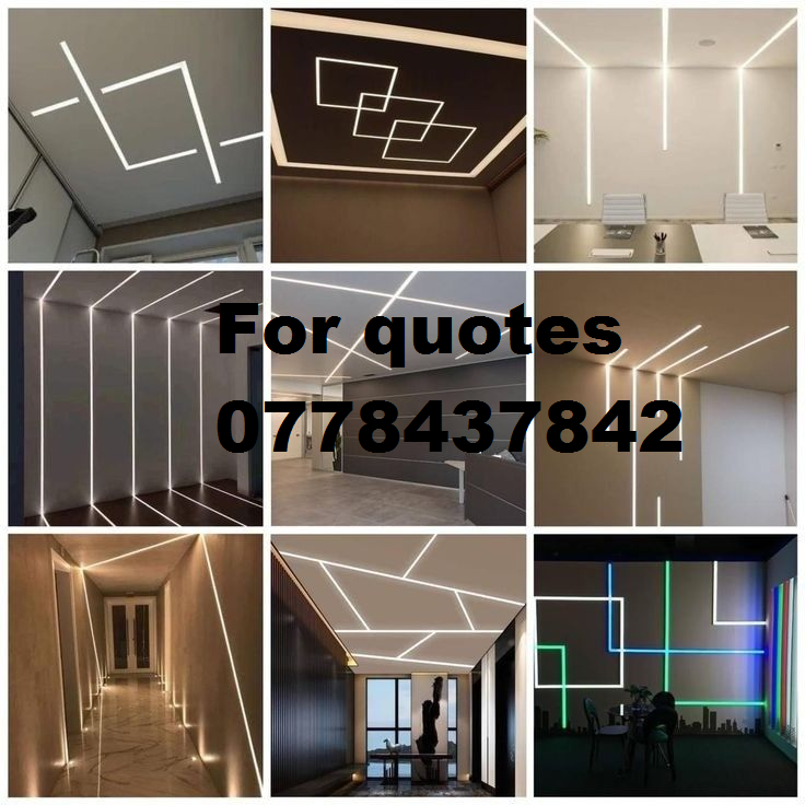 contact us on 0778437842 For Aluminum Profile installation
Looking to install aluminum profile lighting in your home or office? Kampala has a growing number of suppliers and installers offering: