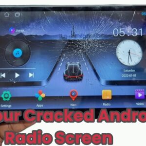 where to replace a cracked android car radio screen digitizer in Kampala uganda