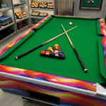 Pool Table Full Set With-Slates-2pic-science Ball,