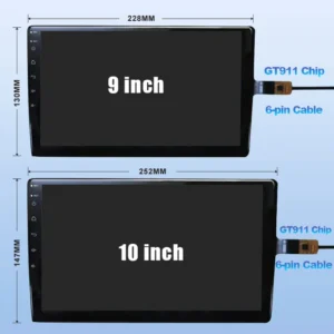 car stereo faulty touch panel replacement